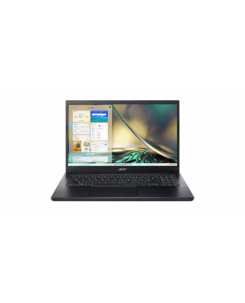 acer Notebook Gaming Aspire 7 A715-76G-5303 i5-12450H, 15.6 FHD, 16GB,  512GB SSD, GeForce RTX 30504GB,NoOS, czarny