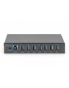 digitus Hub/Koncentrator przemysłowy 7-portowy USB 3.0 SuperSpeed aktywny, metalowa konstrukcja, szyna DIN - nr 1