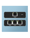 qoltec Rozdzielacz Splitter Ethernet mini SWITCH 1x3 RJ45 | 1000Mb/s |  USB-C | Aluminium - nr 3