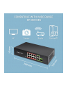 qoltec Przełącznik sieciowy SWITCH FAST Ethernet 8x RJ45 PoE 2x RJ45 Uplink 1x SFP | 120W | 1000Mb/s - nr 4