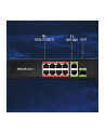 qoltec Przełącznik sieciowy SWITCH FAST Ethernet 8x RJ45 PoE 2x RJ45 Uplink 1x SFP | 120W | 1000Mb/s - nr 8