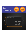 qoltec Ładowarka sieciowa 65W GaN Super Fast SLIM | PD | 5-20V | 3.25A |USB-C 3.1 | Laptop | MacBook | Smartfon | +kabel - nr 6