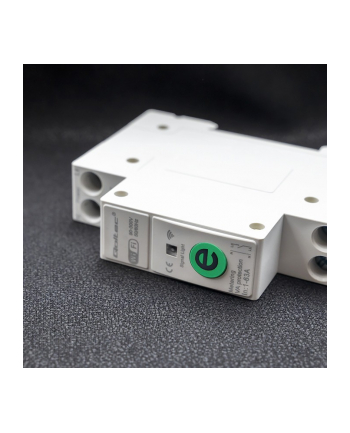 qoltec Przekaźnik 63A na szynę DIN z licznikiem energii elektrycznej |  eWeLink od Sonoff | Wi-Fi | Dioda LED