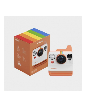 Aparat natyczmiastowy Polaroid Now Gen 3 | biało-pomarańczowy
