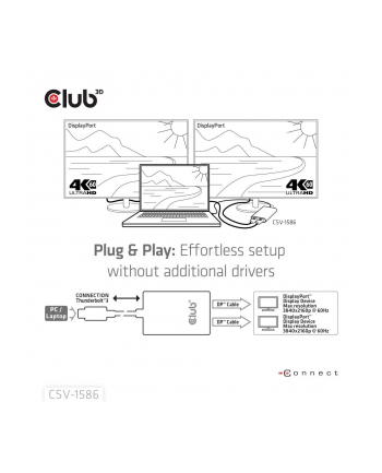 Club3D Thunderbolt 0.22 m (CSV1586)