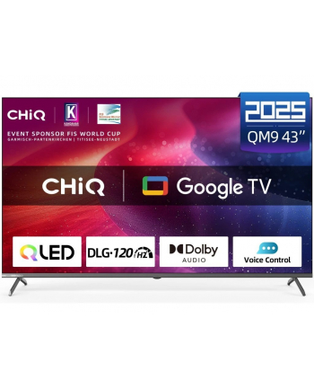 Telewizor QLED Chiq U43QM9G TV 43'' UHD