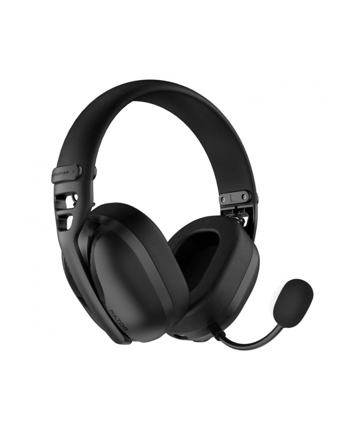 Słuchawki z mikrofonem Hator HYPERPUNK 3 ESH15 Gaming bezprzewodowe Bluetooth + RF 2.4GHz Hi-Res ANC główny