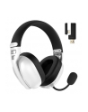 Słuchawki z mikrofonem Hator HYPERPUNK 3 ESH16 Gaming bezprzewodowe Bluetooth + RF 2.4GHz Hi-Res ANC białe - nr 10