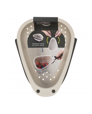 Joseph Joseph Droplet Mini Küchensieb mit faltbaren Griffen