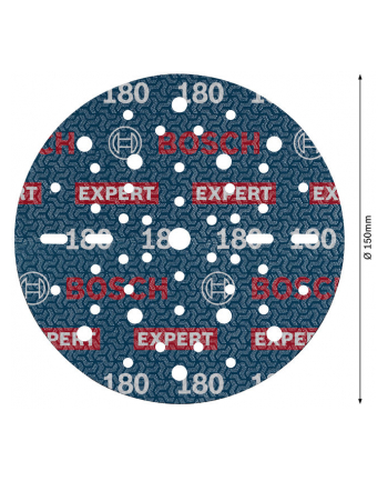 Bosch EXPERT O780 Foil 150mm G180 50szt. 2608902453