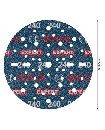 Bosch EXPERT O780 Foil 150mm G240 50szt. 2608902454
