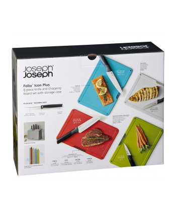 Joseph Joseph Zestaw kuchenny 9 el. Folio Wielokolorowy