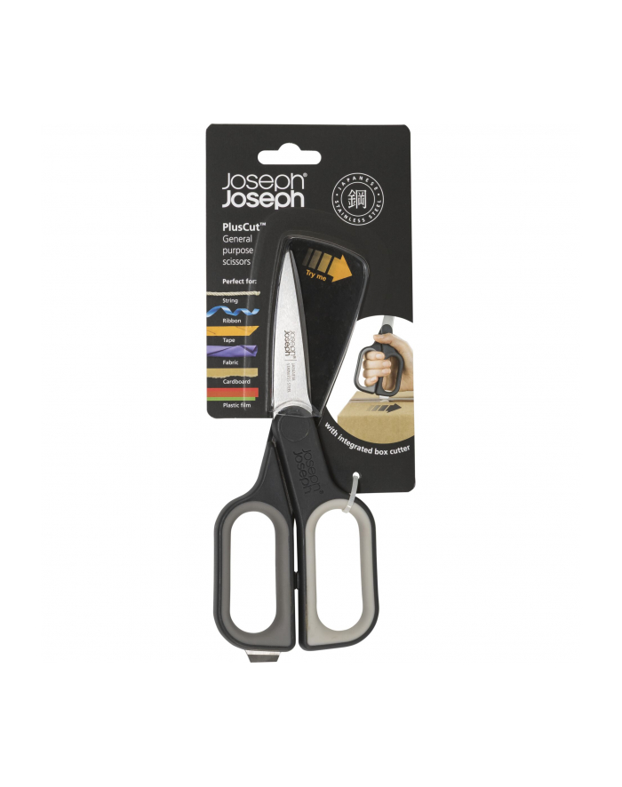 Joseph Joseph CutPlus Szary Allzweckschere mit Box Cutter główny