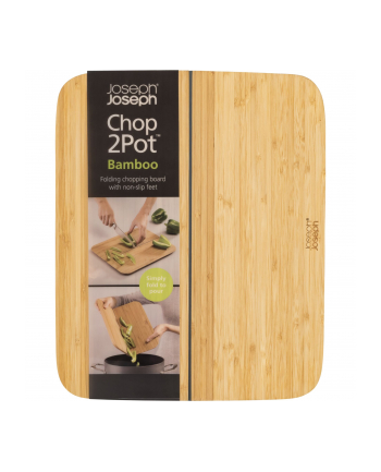 Joseph Joseph Chop2Pot Bamboo Faltbares Schneidebrett