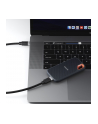 Alogic Fusion USB-C to USB-C 3.2 4K Cable 1m Black Space Gray - nr 5