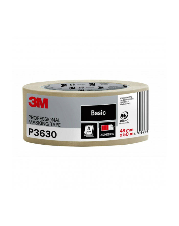 3m Scotch Malerkreppb. PRO 48mmx50m beige P3630 główny
