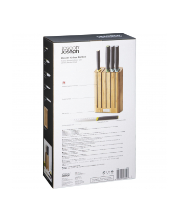 Joseph Joseph Elevate Messer-Set mit Bambusblock