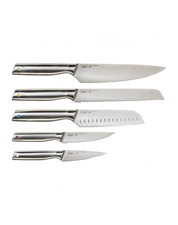 Joseph Joseph Elevate 5-teiliges Stahlmesser-Set mit Drehständer główny