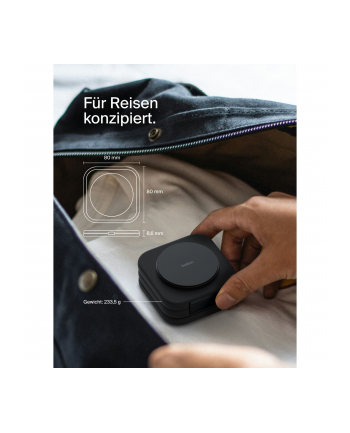 Belkin Boost Charge PRO Qi2 3in1 magn.Reiselade.+Tipps WIZ024hqBK