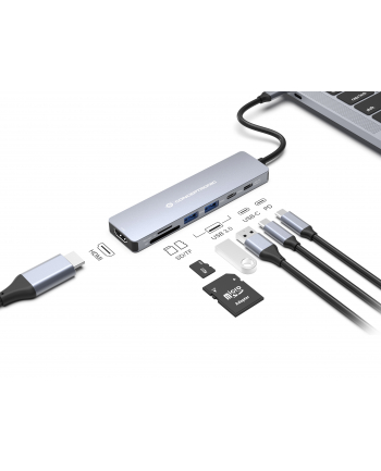 Conceptronic DONN28G 7 in 1 Dockingstation