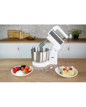 Unold 78720 Hannah bialy mikser reczny z miska kuchenna