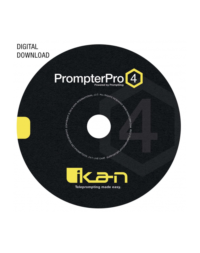 Ikan PrompterPro 4 Software for PC 'amp; Mac główny
