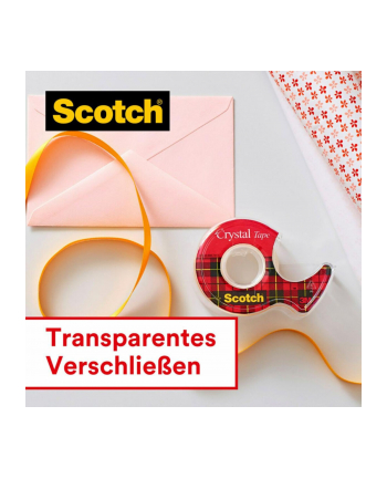 3m Scotch Crystal Abroller 6-1975D 19mm x 7,5m transparent