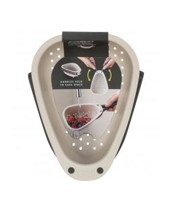 Joseph Joseph Droplet Mini Küchensieb mit faltbaren Griffen