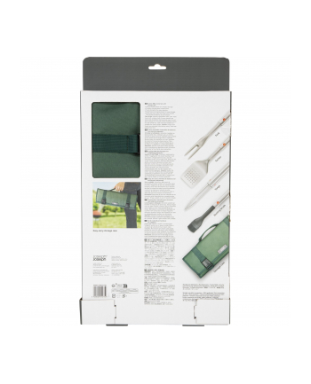 Joseph Joseph GrillOut res 4-er Grillbesteck-Set Auszie