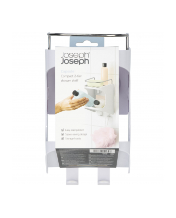 Joseph Joseph Capsule Kompakte 2-stufige Duschablage biały nr 2
