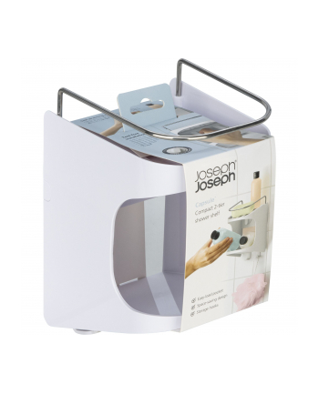 Joseph Joseph Capsule Kompakte 2-stufige Duschablage biały nr 1