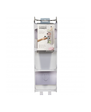 Joseph Joseph Capsule Kompakte 4-stufige Duschablage, biały