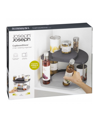 Joseph Joseph CupboardStore 2-stufiger drehbarer Organizer
