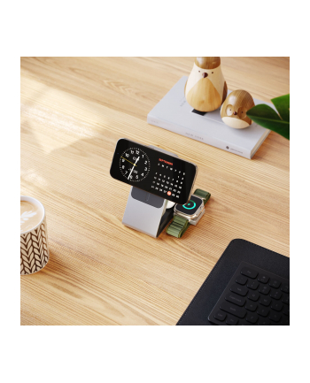 Alogic Matrix+ 3-in-1 Magnetic Charger+Power Bank+AW Puk grey