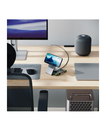 Alogic Matrix+ 3-in-1 Magnetic Charger+Power Bank+AW Puk BIAŁY