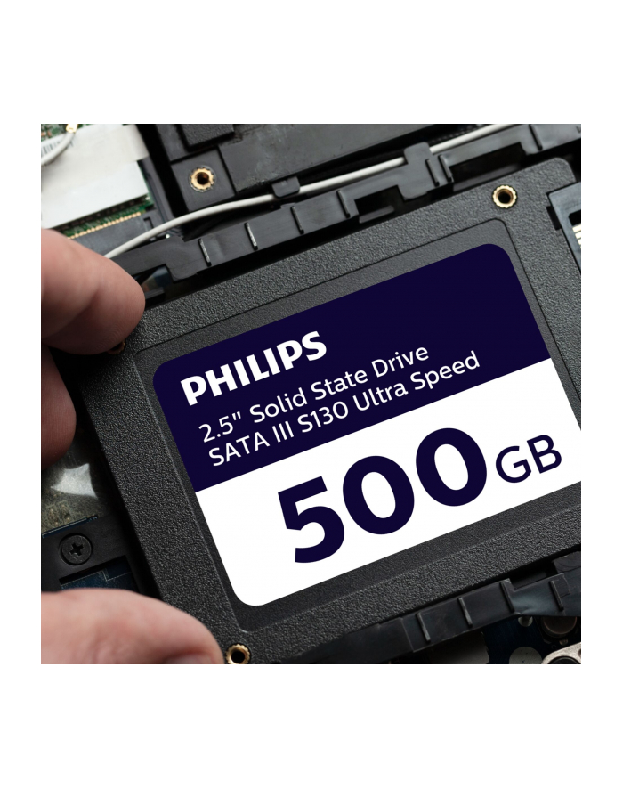 Philips Internal SSD       500GB 2.5  SATA III S130 Ultra Speed główny