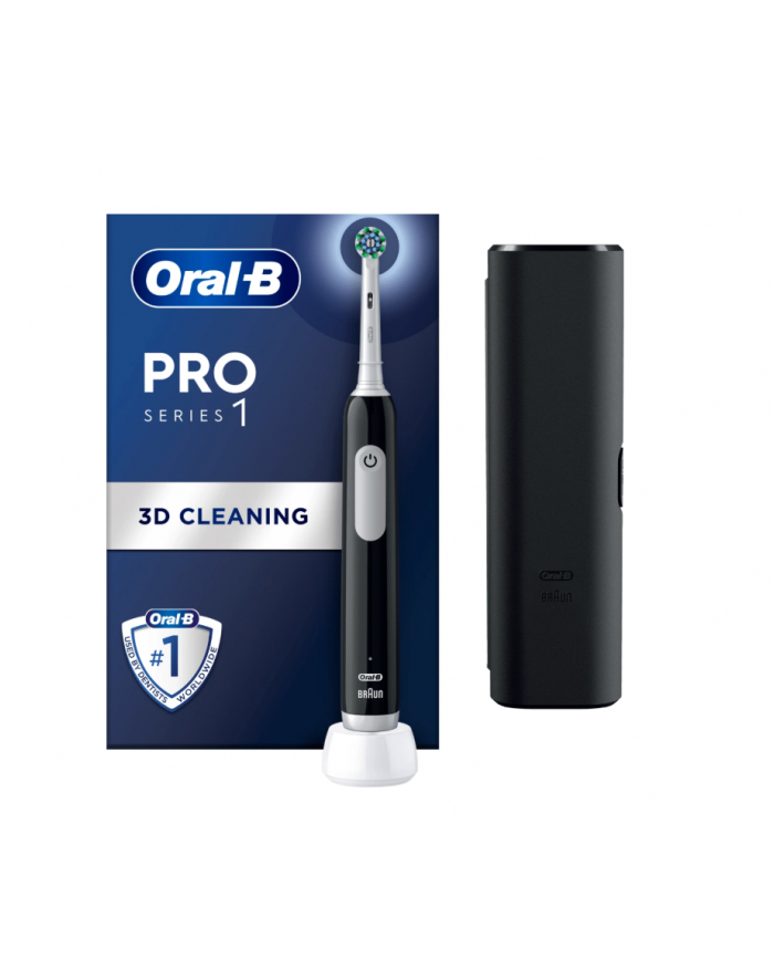 Szczoteczka elektryczna Oral-B Pro Series 1 Black + Etui główny
