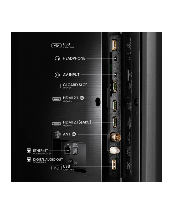 Telewizor QLED Hisense 55A7NQ 55 cali 4K UHD
