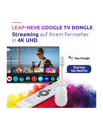 Odtwarzacz multimedialny Strong LEAP-NEVE Google TV-Stick 4K