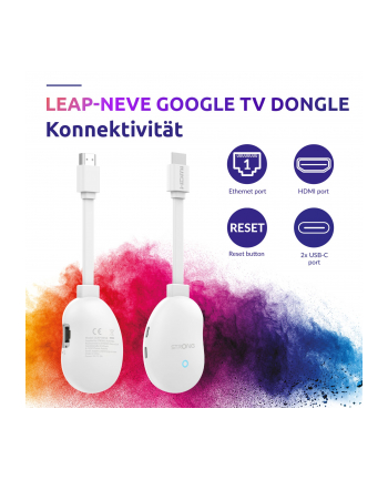 Odtwarzacz multimedialny Strong LEAP-NEVE Google TV-Stick 4K