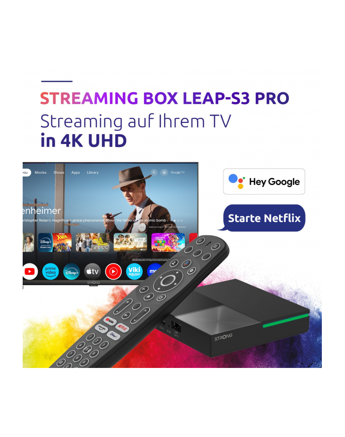 Odtwarzacz multimedialny Strong LEAP-S3PRO główny