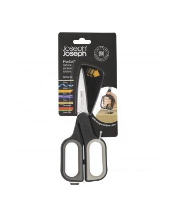 Joseph Joseph CutPlus Szary Allzweckschere mit Box Cutter