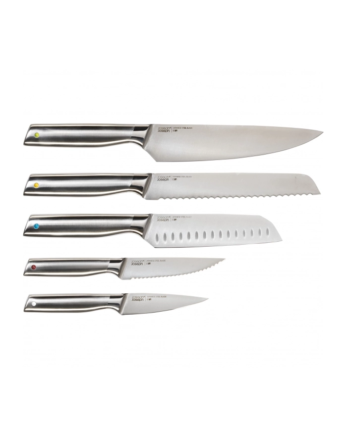 Joseph Joseph Elevate 5-teiliges Stahlmesser-Set mit Drehständer główny