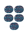 Bosch EXPERT O780 Foil Sanding Disc Set G60/80/120/180/240 2608902470 - nr 5