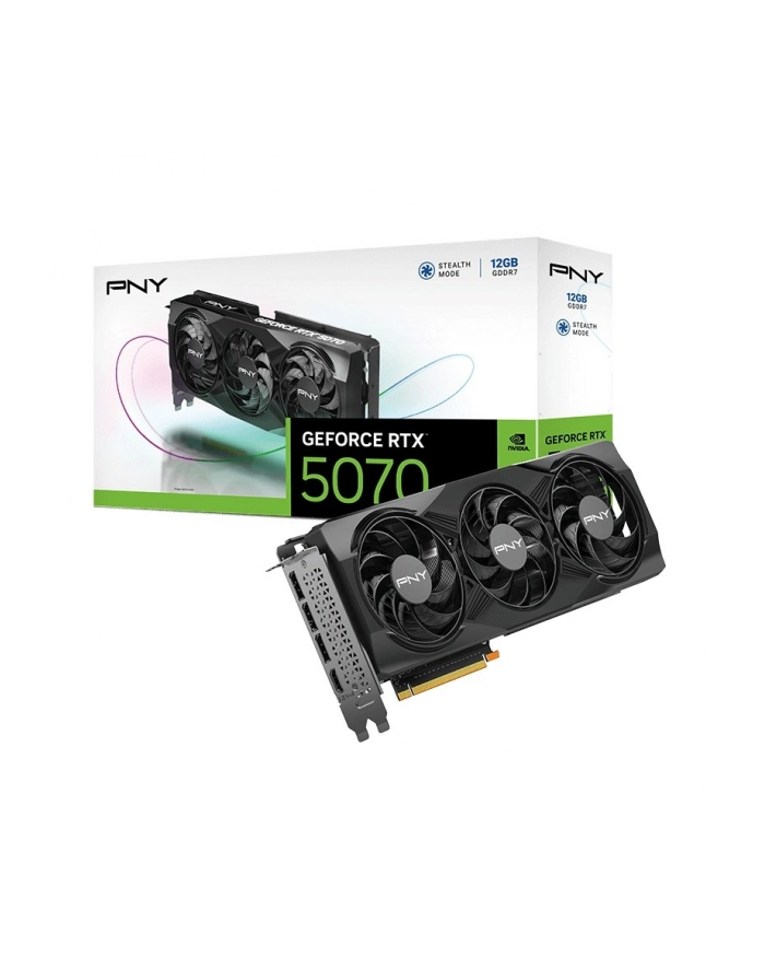 pny Karta graficzna GeForce RTX 5070 STD12GB VCG507012TFXPB1 główny