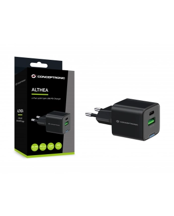 Conceptronic ALTHEA15B 2-Port 20W GaN USB PD Charger