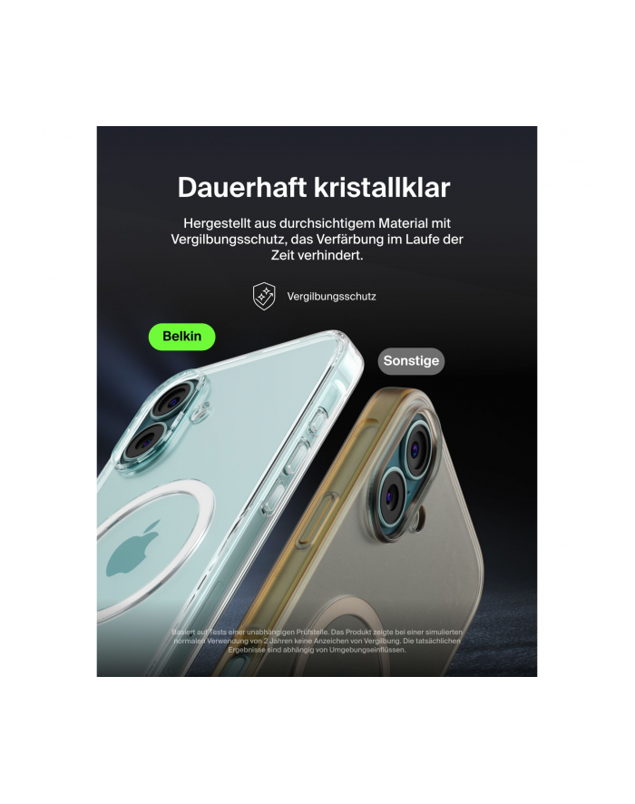 Belkin ScreenForce magn.Schutzh. iPhone 16 Plus transp.MSA026hqCL główny