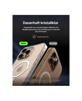 Belkin ScreenForce magn.Schutzh. iPhone 16 ProMax tran.MSA028hqCL
