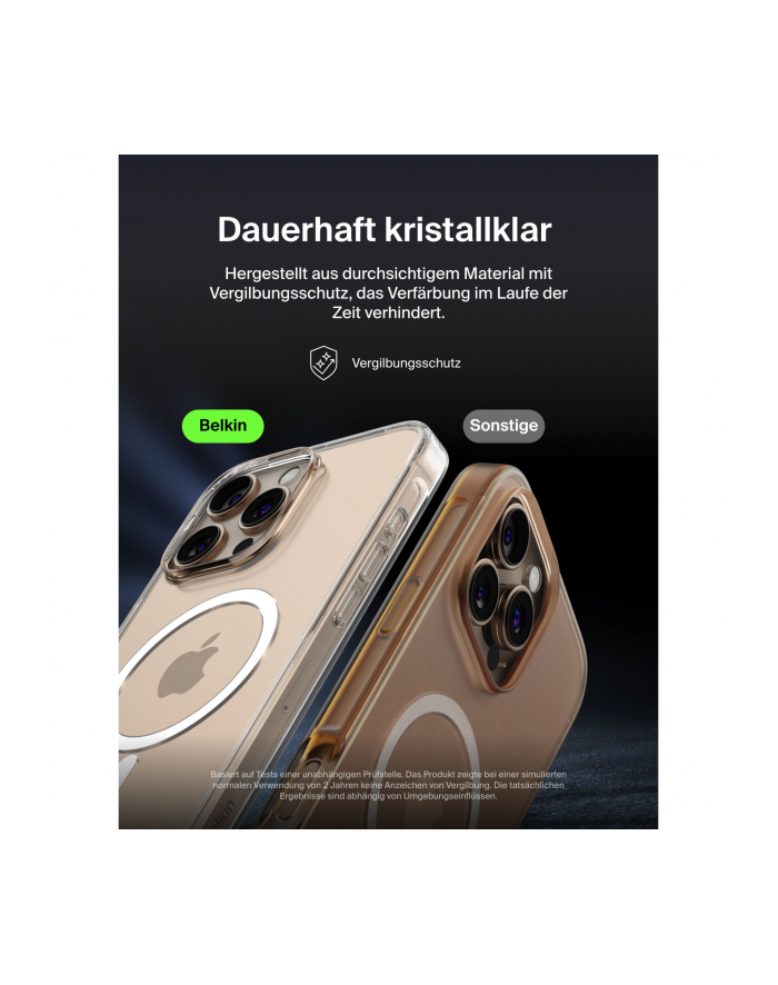 Belkin ScreenForce magn.Schutzh. iPhone 16 ProMax tran.MSA028hqCL główny