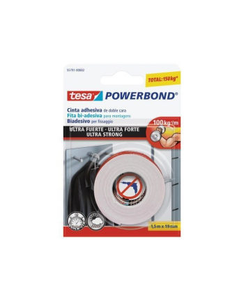 Tesa Doppels.Klebeb Ultra strong 1,5m x 19mm biały 55791